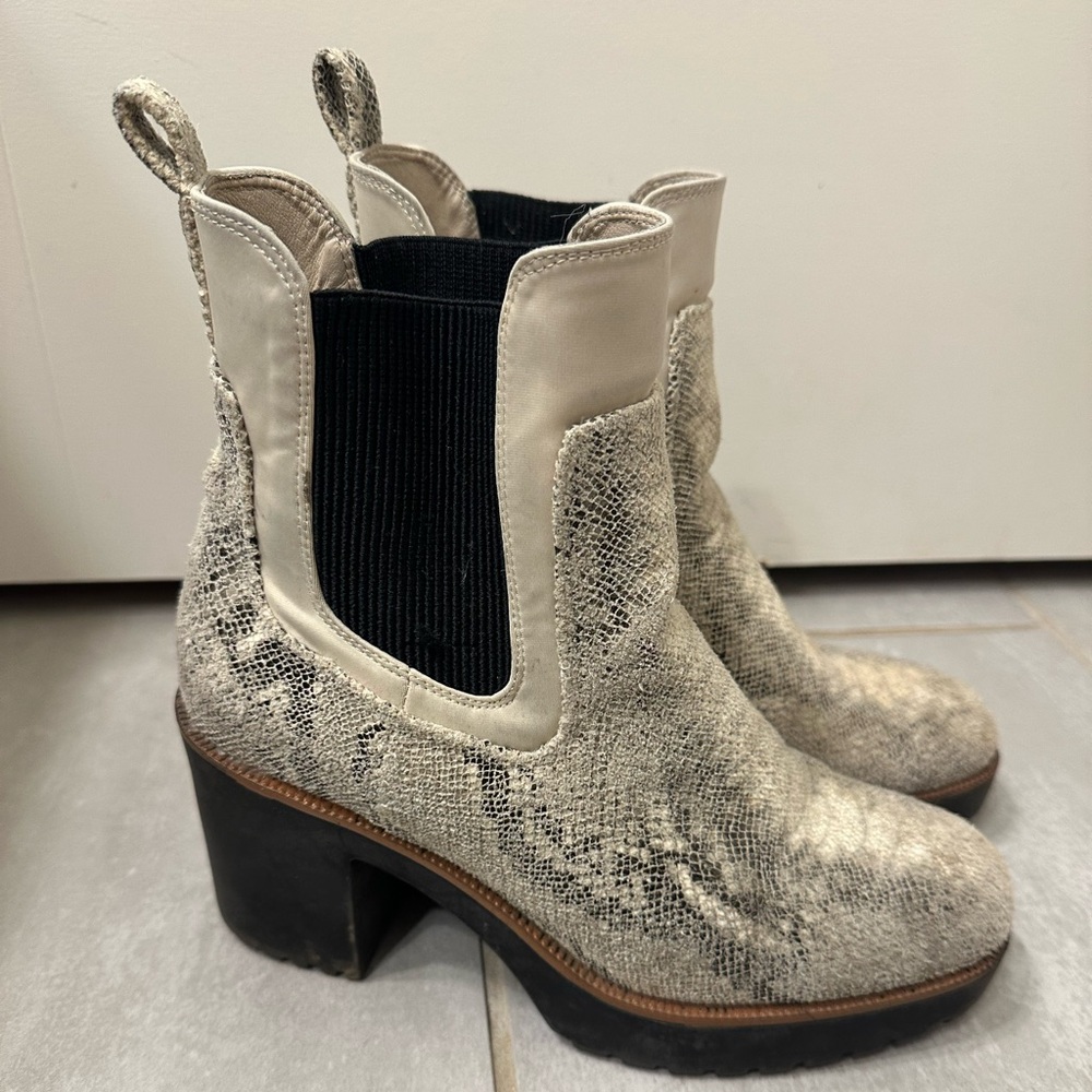 Chinese Laundry Snake Booties